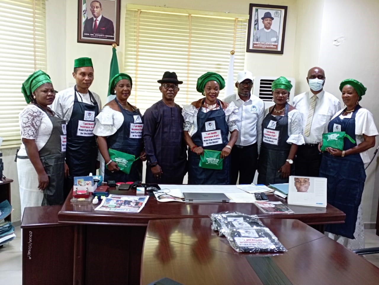 DSCHC Partners With Market Men and Women Association of Nigeria, Delta State Chapter